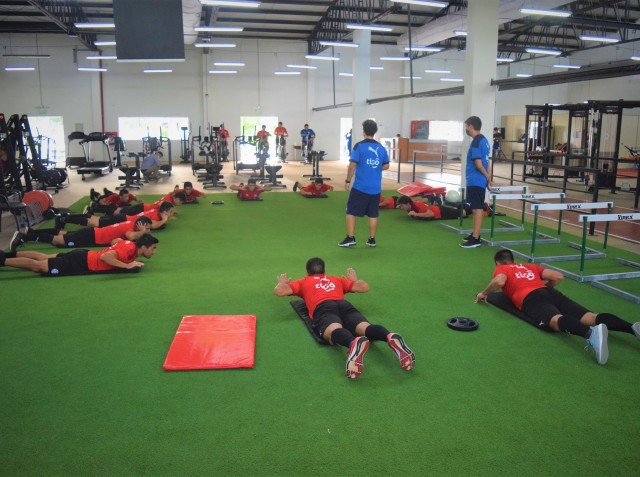 Nueva semana de intensos entrenamientos