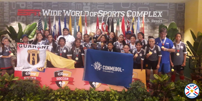 Guaraní Fortuna es campeón en Disney