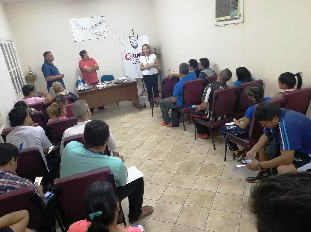 SENAD visita  Escuelas de Fútbol de la APF