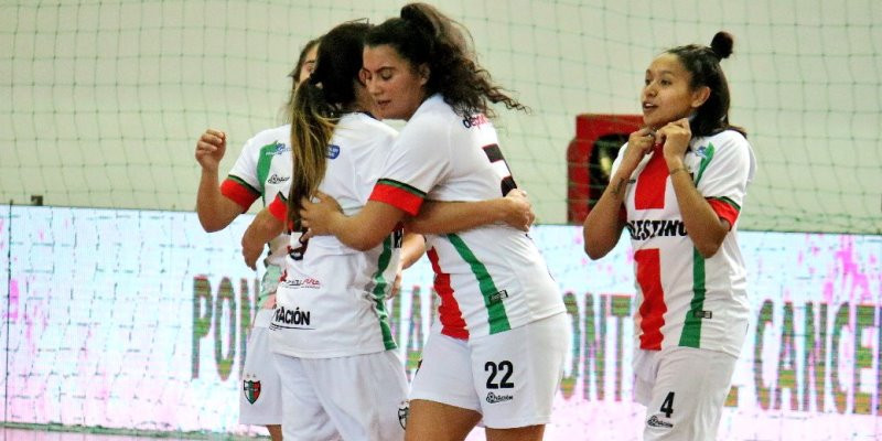 Palestino goleó a Aquiles Nazoa