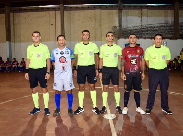 Árbitros para la tercera fecha de Categoría Honor de Futsal