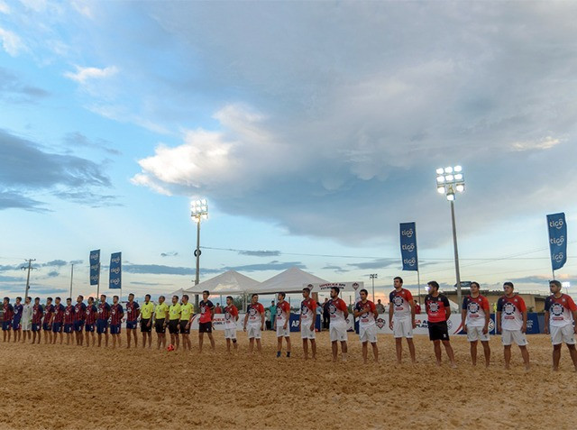 Humo blanco para la Copa Paraguay de Fútbol Playa