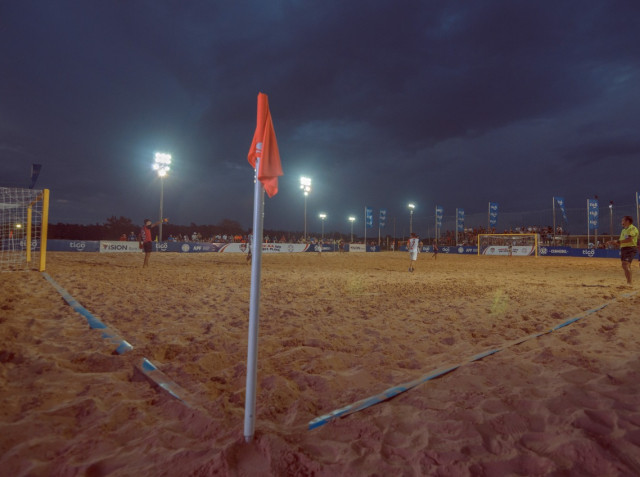 La fiesta de la Superliga de Playa en Encarnación