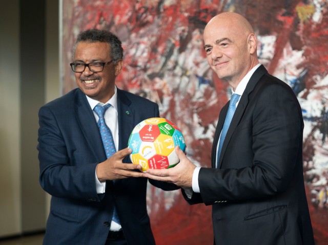 FIFA presenta una campaña contra el Coronavirus