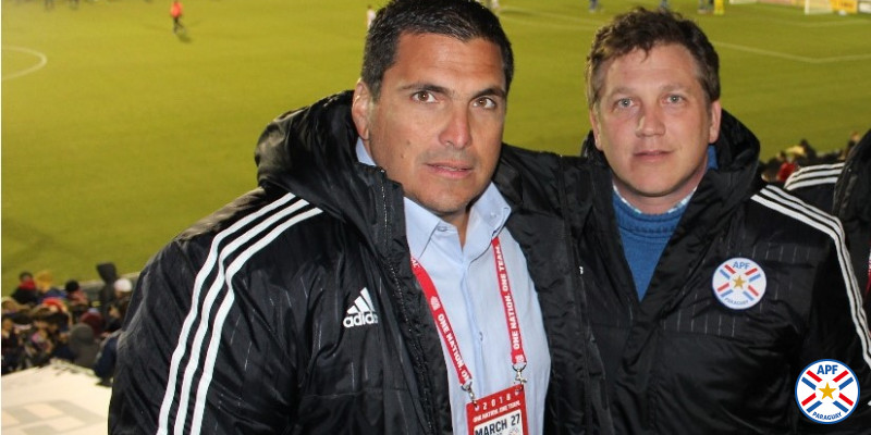 Pdte. de Conmebol en USA vs Paraguay