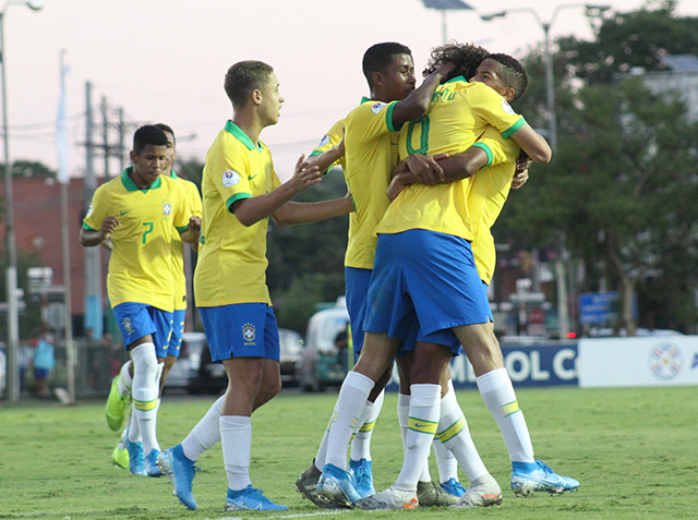 Brasil, el gran ganador de la fecha en el Sudamericano Sub 15