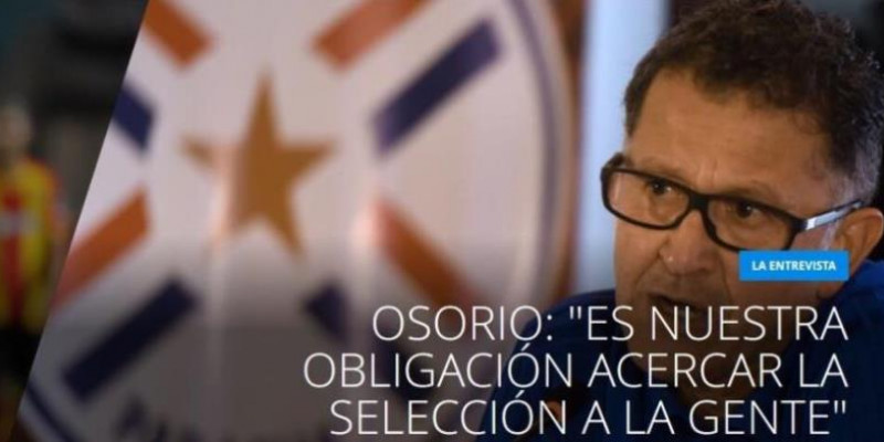 Entrevista a Osorio en fifa.com