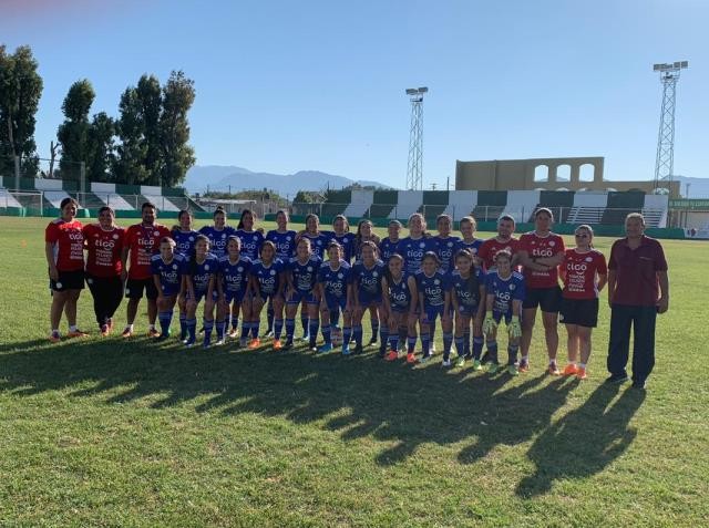 Primer entrenamiento en Argentina