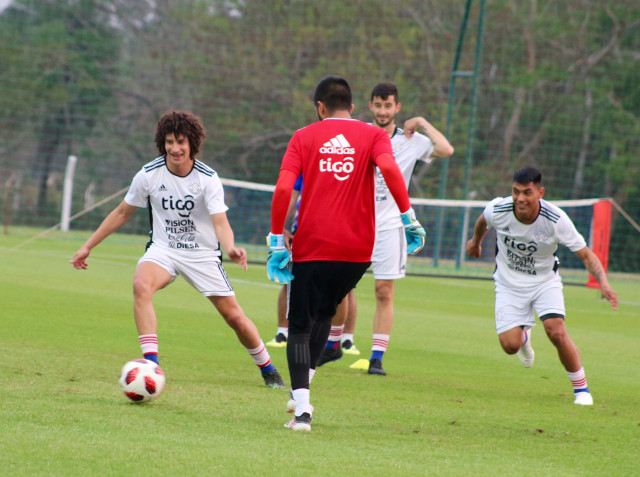 Albirroja Sub 23 reinició actividades en Ypané