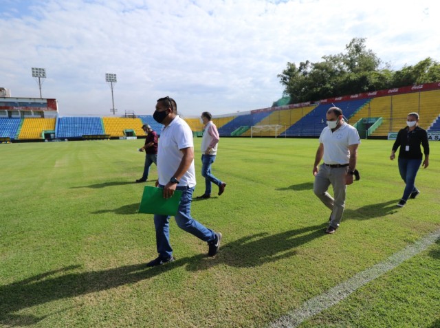 La inspección de estadios en su recta final