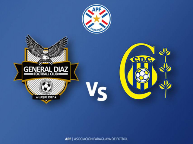 General Díaz y Deportivo Capiatá juegan en Luque
