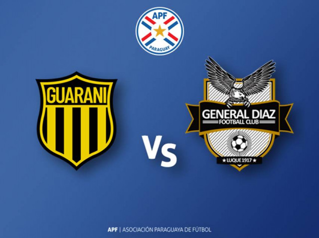 Guarani y General Díaz se enfrentan en Dos Bocas
