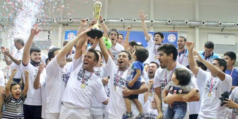 Santa María, campeón de Primera