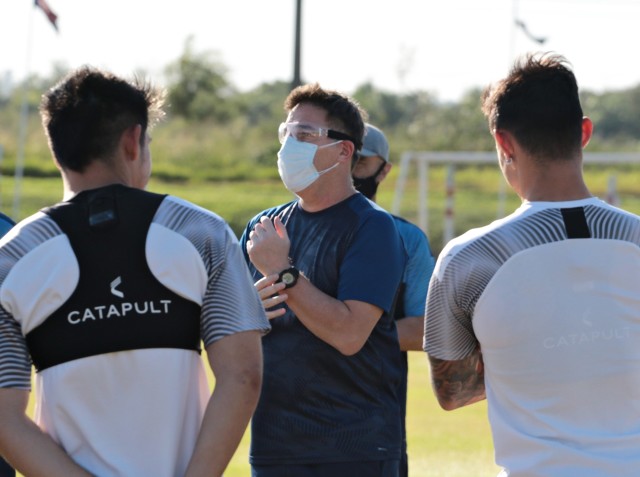 Con Berizzo a la cabeza, albirrojos inician la 5ta semana de entrenamientos