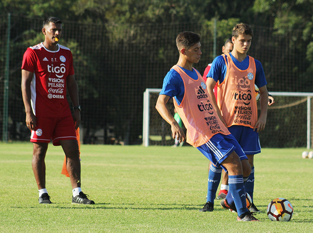 La Albirroja Sub 17, lista para el amistoso ante Cerro Porteño