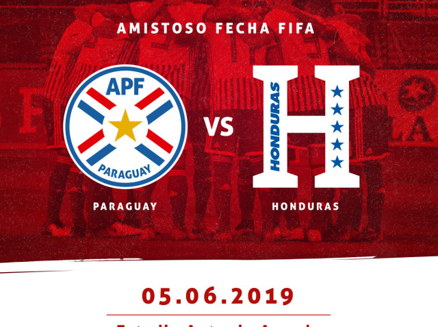 Paraguay enfrentará a Honduras en amistoso previo a la Copa América