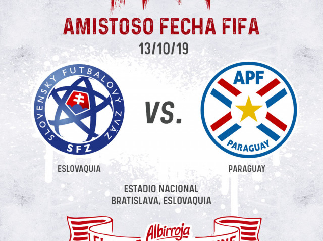 Paraguay enfrentará a Eslovaquia en Fecha FIFA de octubre