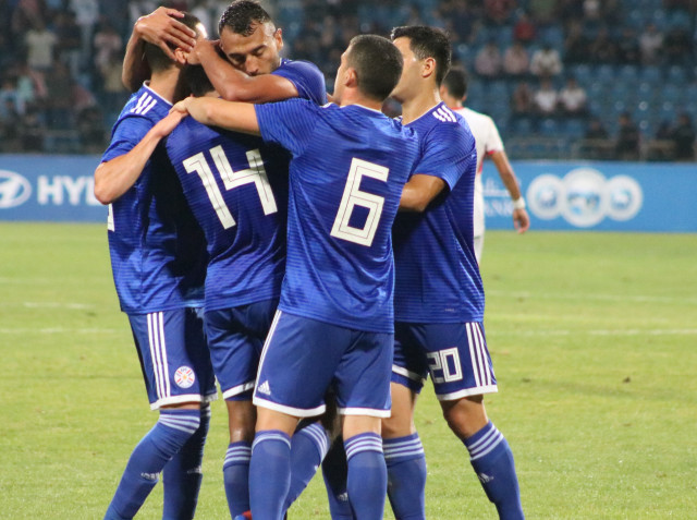 Paraguay cierra gira en Asia con victoria ante Jordania