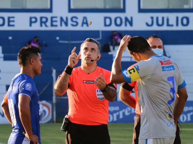 Autoridades designadas para el juego Guaireña FC vs. Libertad
