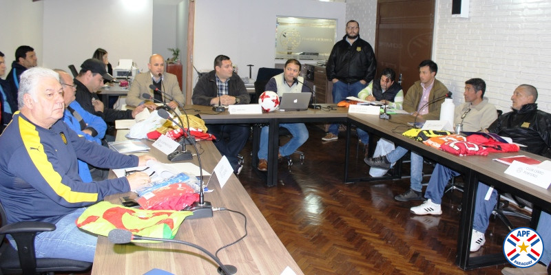 Reunión técnica de la Copa Paraguay
