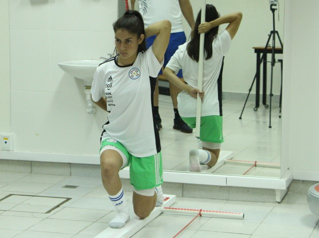 Seleccionadas realizan pruebas físicas en el COP