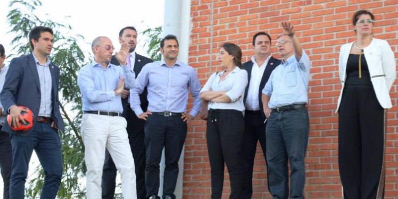Emisarios de FIFA en Paraguay