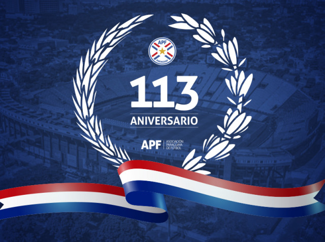 La Asociación Paraguaya de Fútbol cumple 113 años