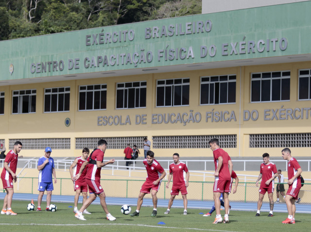 De vuelta a los entrenamientos antes de partir a Belo Horizonte