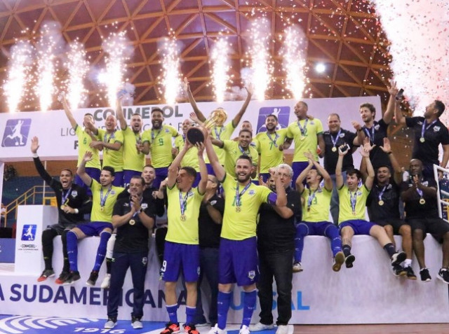 Brasil es monarca de la Liga Sudamericana de Futsal