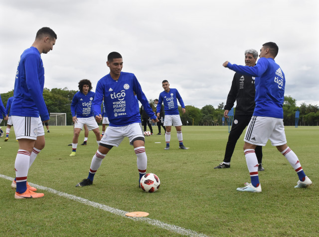 La Albirroja Sub 23 reinició actividades en Ypané
