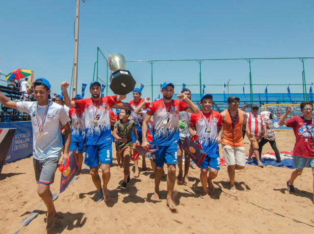 San Bernardino es el gran campeón de la Superliga de Playa