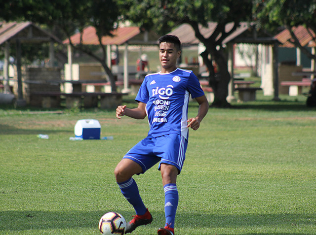 Informe médico de la Albirroja Sub 17 sobre Rodrigo Melgarejo