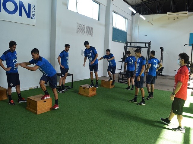 Sin pausa en los entrenamientos