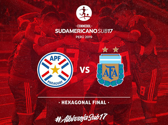 La Selección Paraguaya Sub 17 se mide ante Argentina por el Hexagonal Final