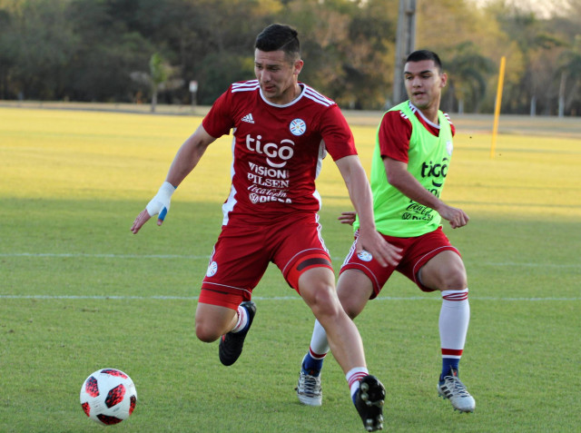 Albirroja Sub 23 dedicó la tarde a los trabajos tácticos