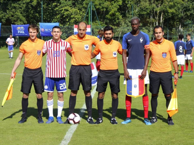 Paraguay y Francia igualan en segundo test match