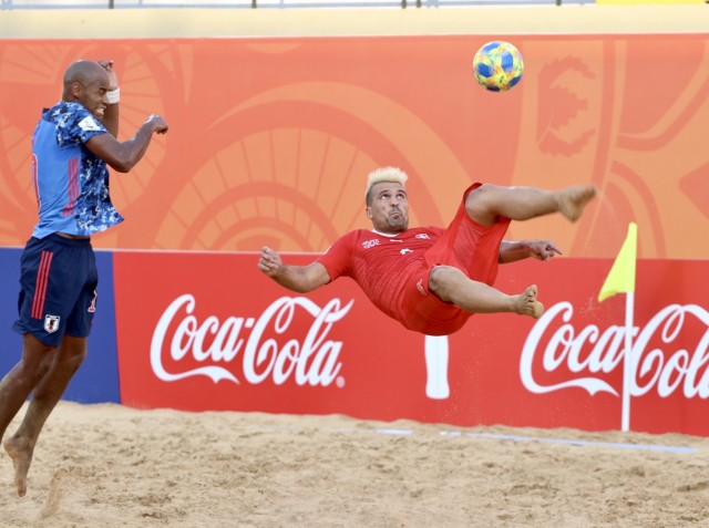 Beach Soccer World Cup 2019: salto con destino a la próxima fase