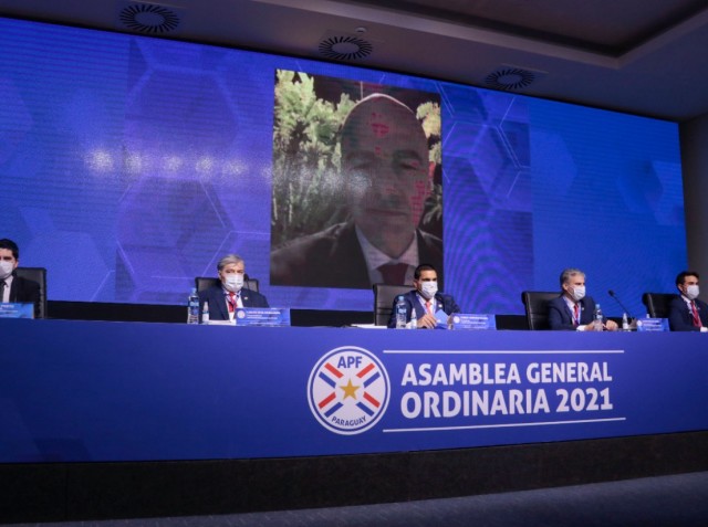 Histórica participación del presidente de la FIFA, Gianni Infantino, en Asamblea de la APF