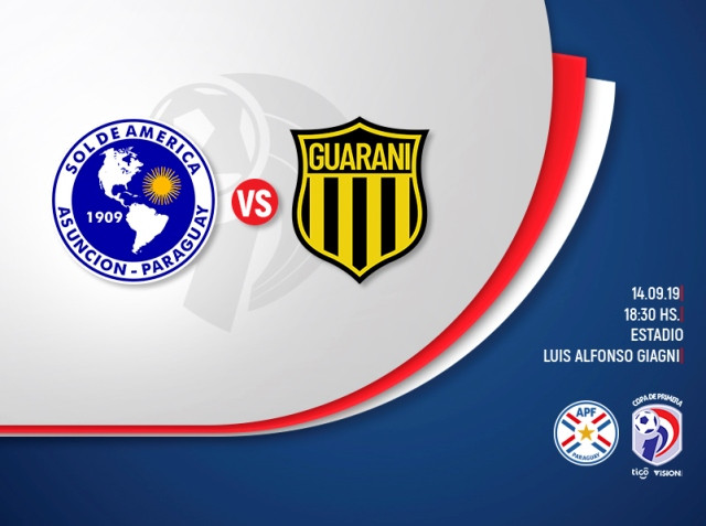 Sol de América recibe a Guaraní en Villa Elisa