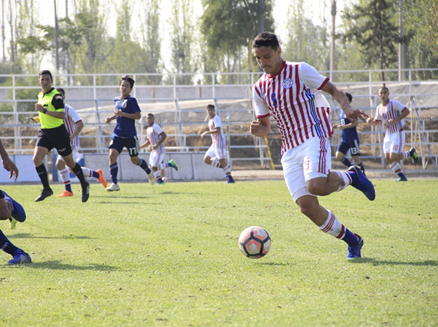 Diego Duarte, goleador albirrojo en el triangular internacional