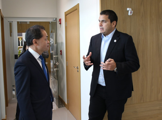 La APF muestra su nuevo rostro a importantes empresarios